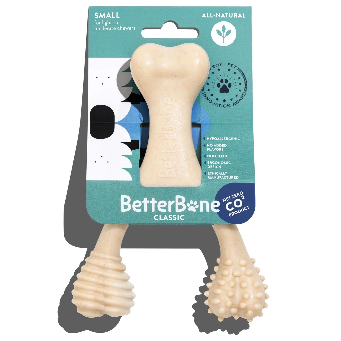 BetterBone CLASSIC: Hueso Masticable HIPOALERGÉNICO para perros MINI